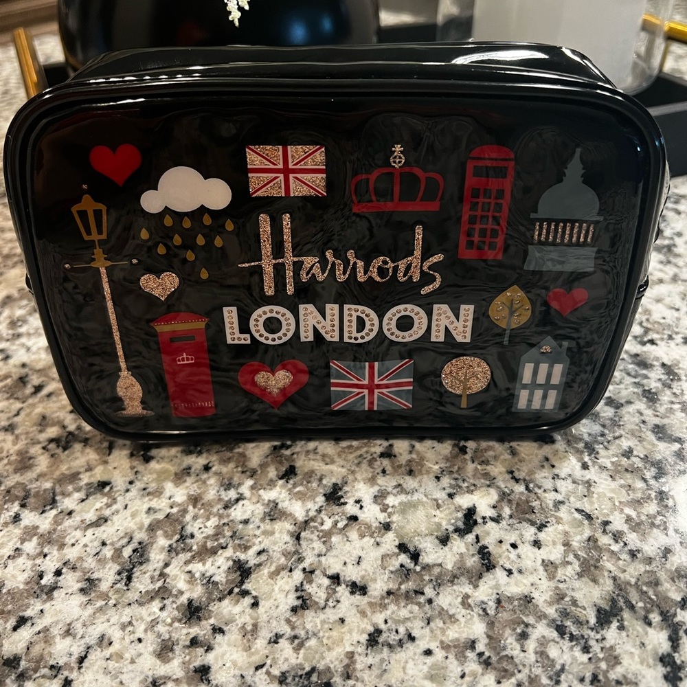 Authentic Harrods Makeup Bag
